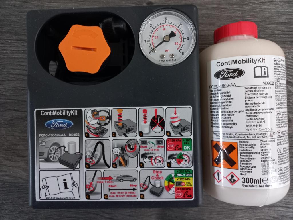 Nieuw - Ford contimobilitykit kit / Bandenherstelkit, Ophalen of Verzenden, Nieuw