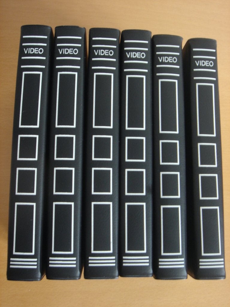 6 boxen om videobanden in op te bergen, Alle leeftijden, Ophalen of Verzenden, Gebruikt, Overige genres