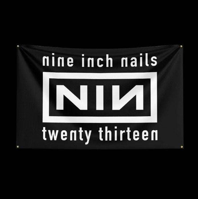 Grote vlaggen Nine Inch Nails (150x90cm), Ophalen of Verzenden, Nieuw