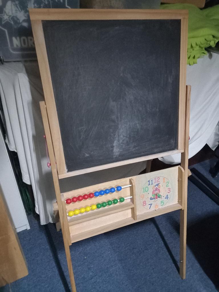 Schoolbord, Ophalen, Gebruikt, Krijtbord