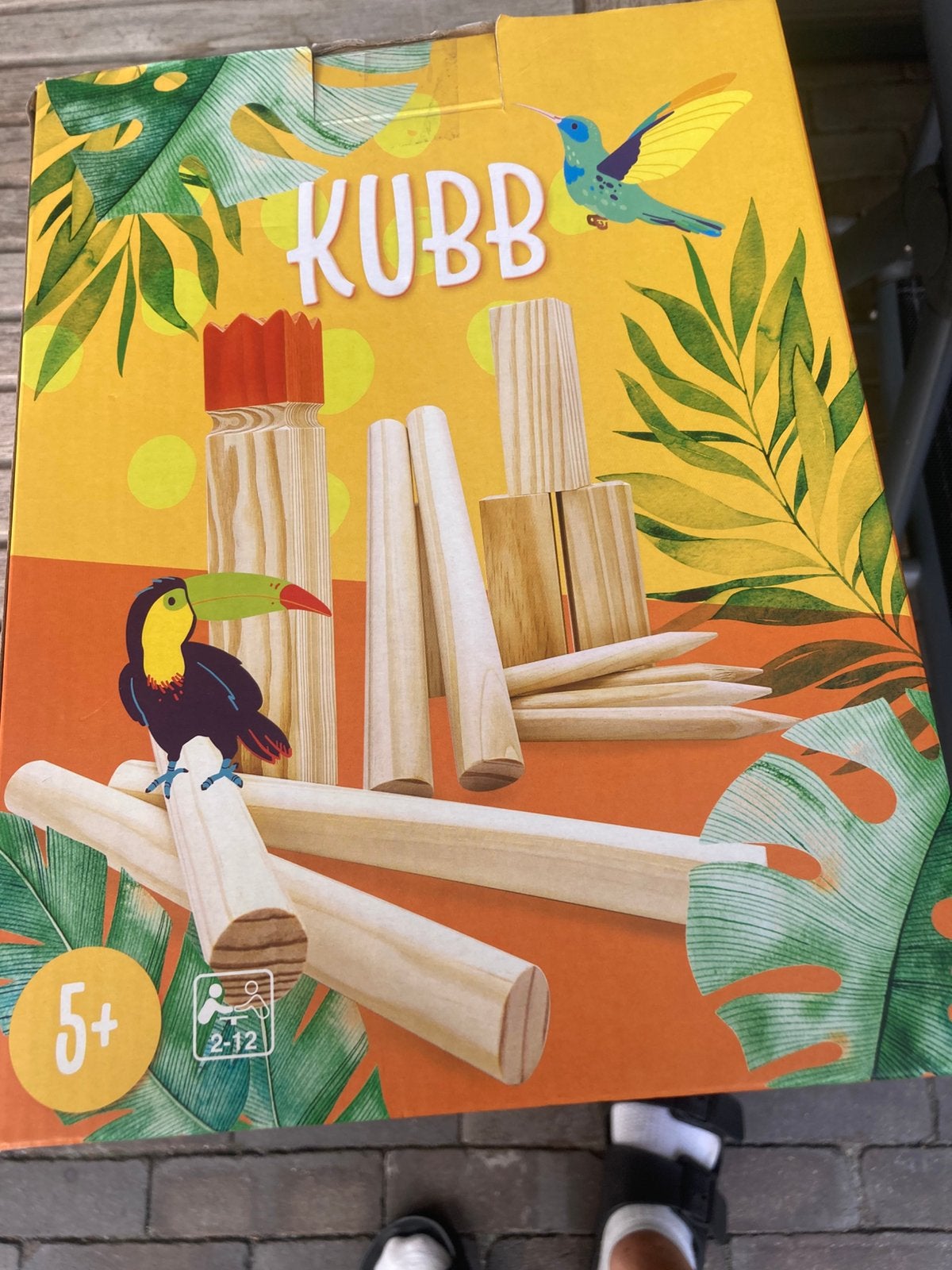 Nieuw Kubb-spel, Ophalen of Verzenden, Nieuw