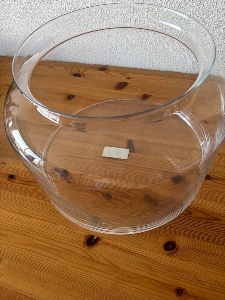 Riviera Maison windlicht, Huis en Inrichting, Ophalen of Verzenden, Zo goed als nieuw, Rond, Riet