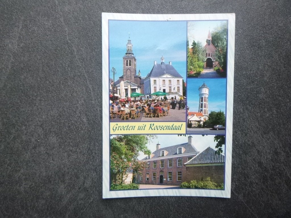 Roosendaal, watertoren/terras, Verzenden, 1980 tot heden, Gelopen, Noord-Brabant
