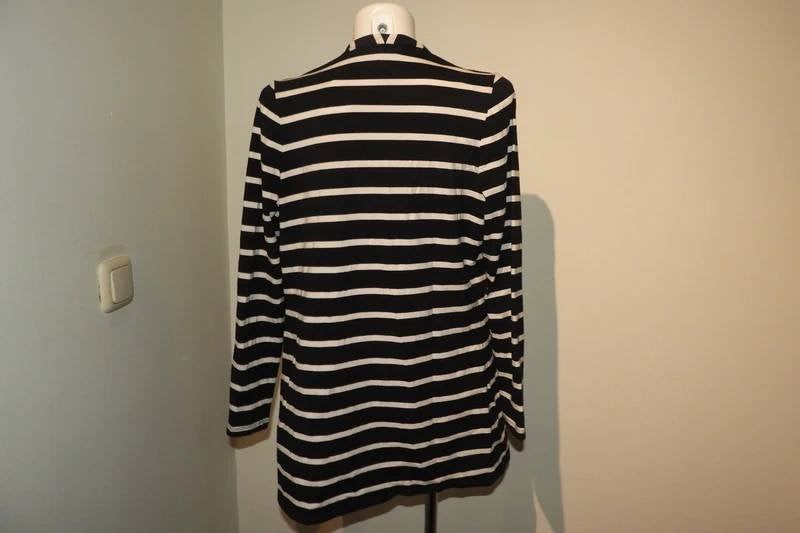 Pauw Amsterdam fijn vest gestreept open vallend model 3/40, Kleding | Dames, Maat 38/40 (M), Pauw, Zo goed als nieuw, Meerkleurig