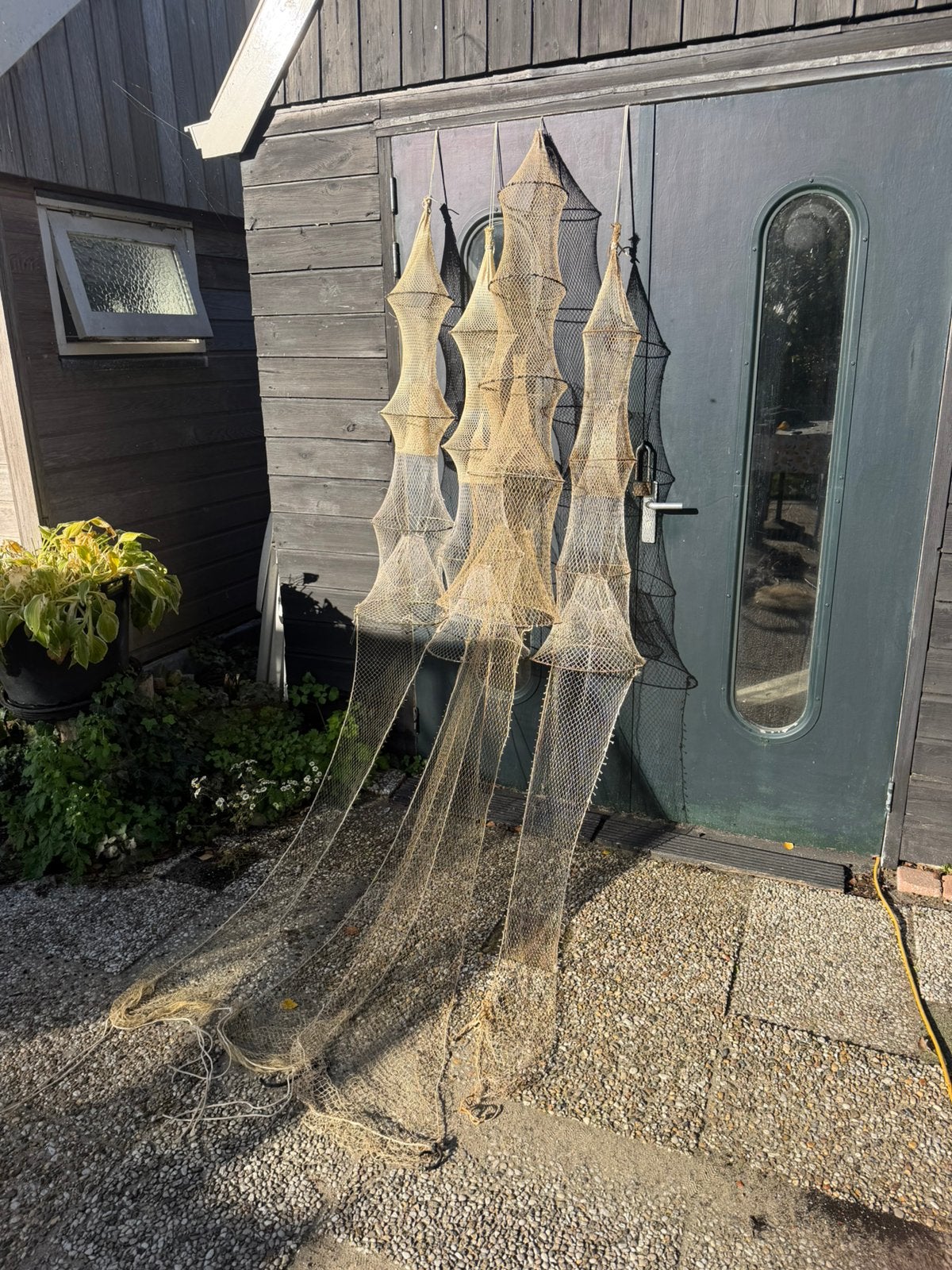 Paling Kreeft fuikjes 4 stuks voor ondiepwater, Ophalen of Verzenden, Gebruikt, Net of Fuik