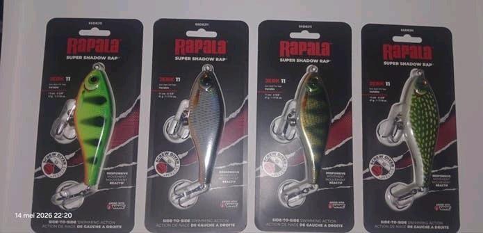 Setje Rapala Jerk 11 nieuw in de verpakking, Ophalen of Verzenden, Nieuw, Overige typen