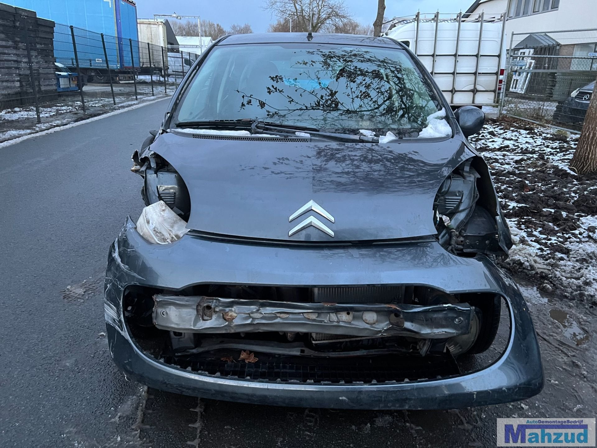 2006 CITROEN C1 1.0 12V KTA GRIJS Demontage onderdelen, Gebruikt, Citroën, Stellantis N.V., Ophalen of Verzenden