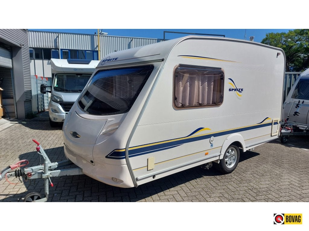 Sprite Super 390 EK Model 2003 Mover, Zonnepaneel en Luifel, Overige typen, Kachel, Tot en met 2, Bedrijf