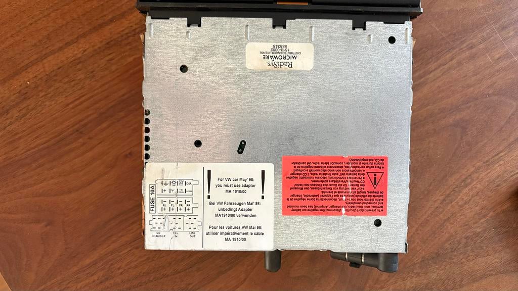VDO Dayton MS 4150 Autoradio met Navigatie CD, Ophalen of Verzenden, Gebruikt