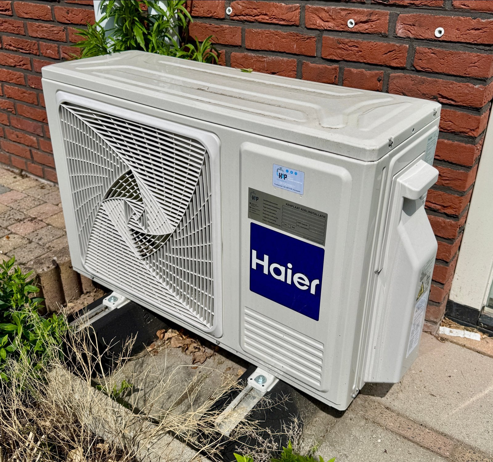 Haier Wandairco, Ophalen, Koelen en Ontvochtigen, Minder dan 60 m³, Timer