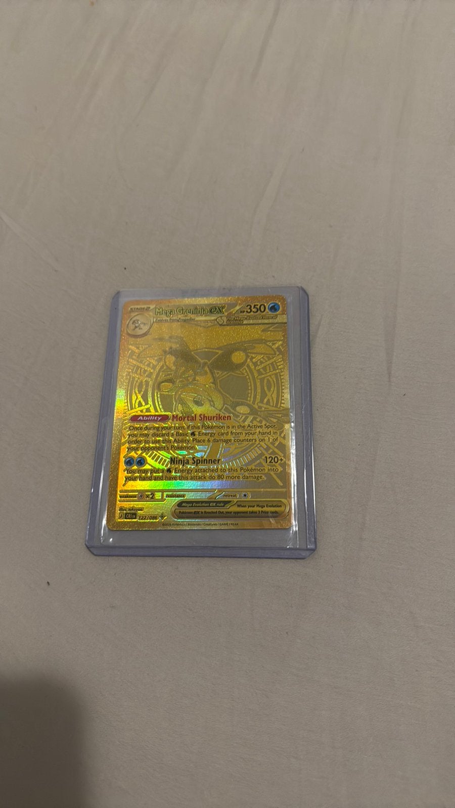 Mega Greninja ex (CRI 122), Ophalen, Zo goed als nieuw