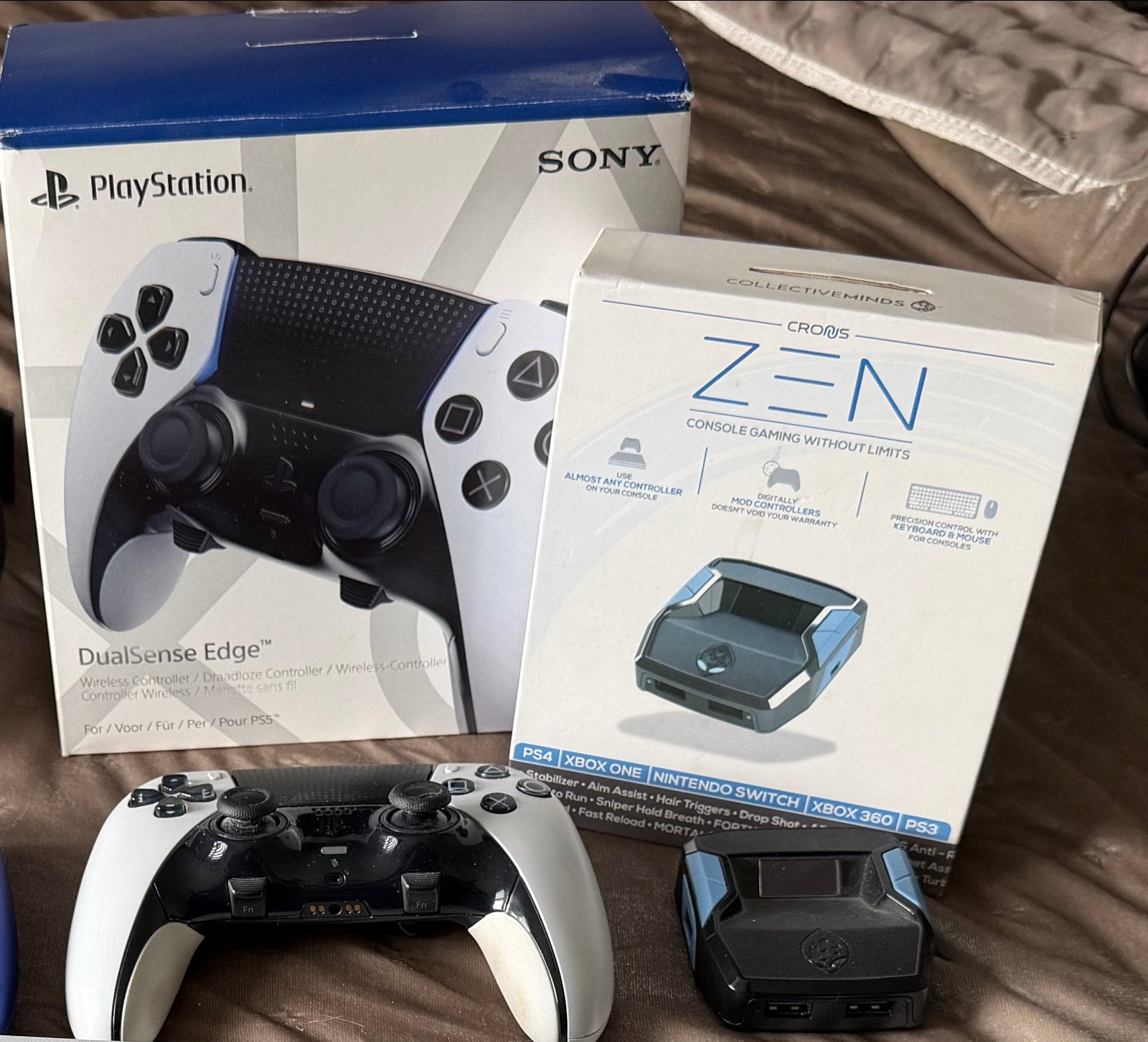 Sony DualSense Edge Controller, PlayStation 5, Ophalen of Verzenden, Zo goed als nieuw, Controller