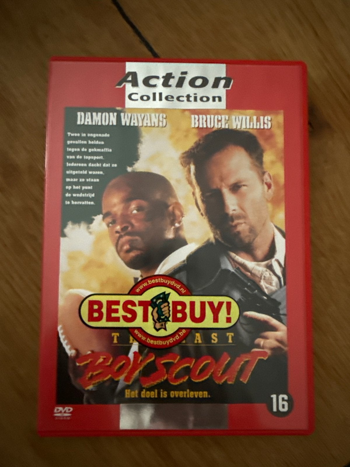 The Last Boy Scout (DVD) - Actie met Bruce Willis, Vanaf 16 jaar, Nederlands, Ophalen of Verzenden, Inclusief doosje