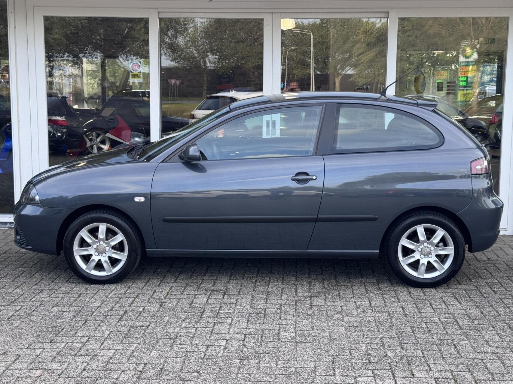 Seat Ibiza 1.4-16V 100pk, Sensation,Clima,Cruise,Radio/cd,Lm, Auto's, Voorwielaandrijving, Zwart, 4 cilinders, Ibiza