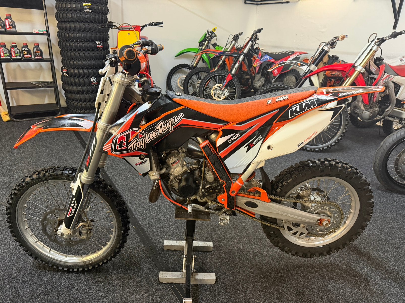 Ktm sx 85 2012 sx 105 bewo motor! Crossmotor ktm!, Particulier, Gebruikt, Crossmotor