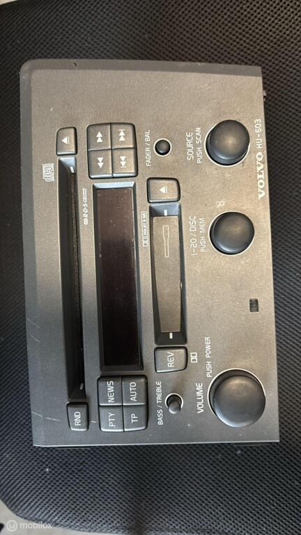 Autoradio Volvo cd HU 603 Volvo V70 II ('00-'08) 8651152-1, Gebruikt, Ophalen of Verzenden, Volvo, Volvo