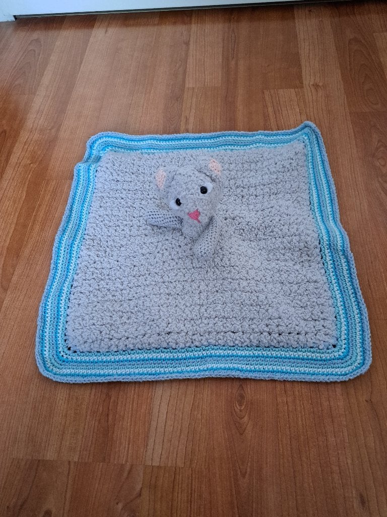 Mini knuffeldekentje / doekje Woolytoons poesje, Ophalen, Nieuw