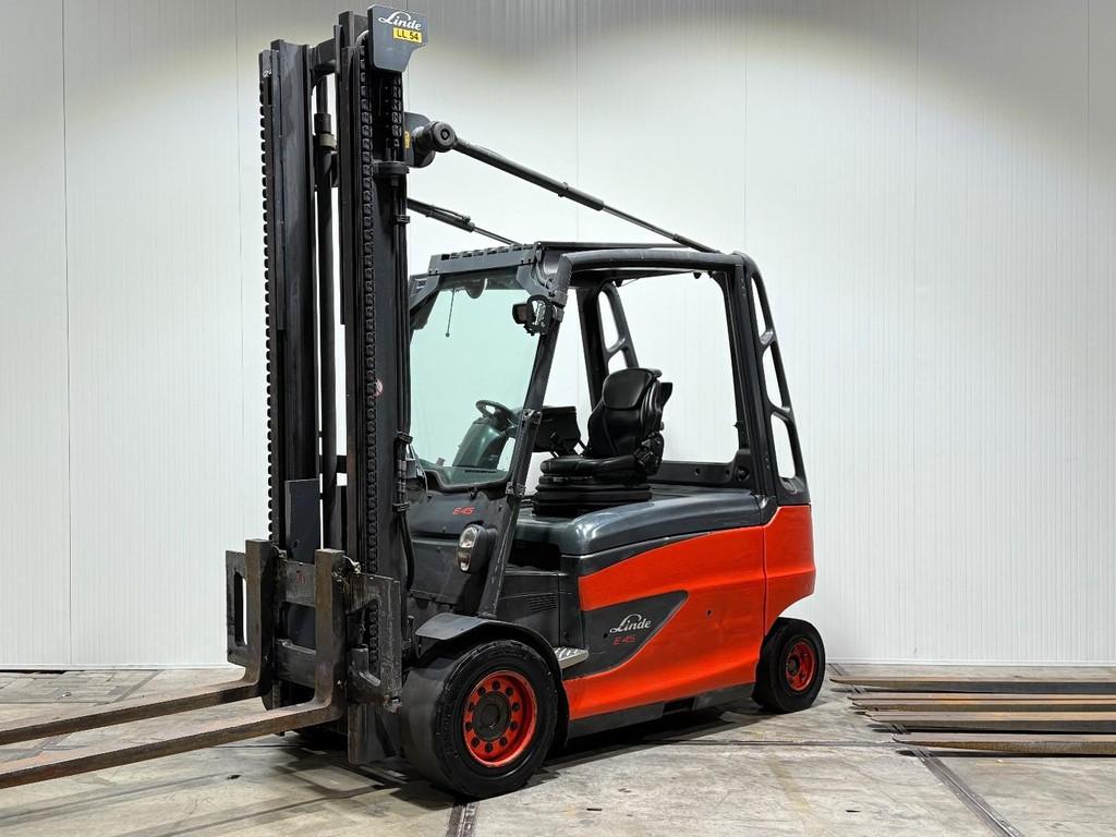 Linde E45 600 elektro lange vorken 4,4M extra ventiel HL1069