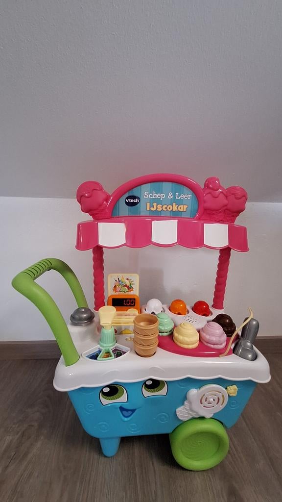 VTech ijscokar – zoekt nieuw personeel, Kinderen en Baby's, Speelgoed | Speelkeukens, Ophalen, Zo goed als nieuw, Kunststof, Speelkeuken