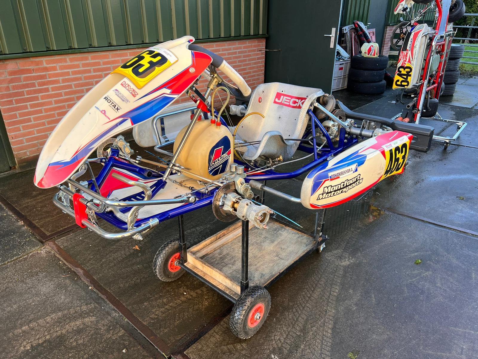 Kosmic Rotax DD2 Frame Bijna Nieuw, Ophalen, Zo goed als nieuw, Kart