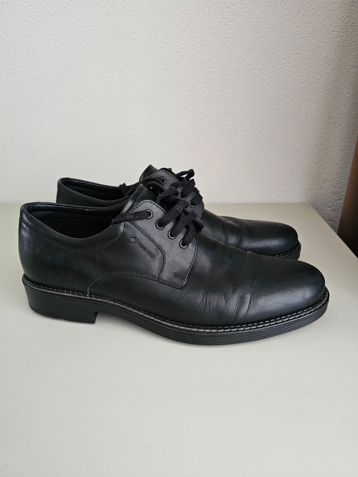 Nette zwarte Ecco schoenen, maat 47, Zwart, Nieuw, Espadrilles of Moccasins, ECO