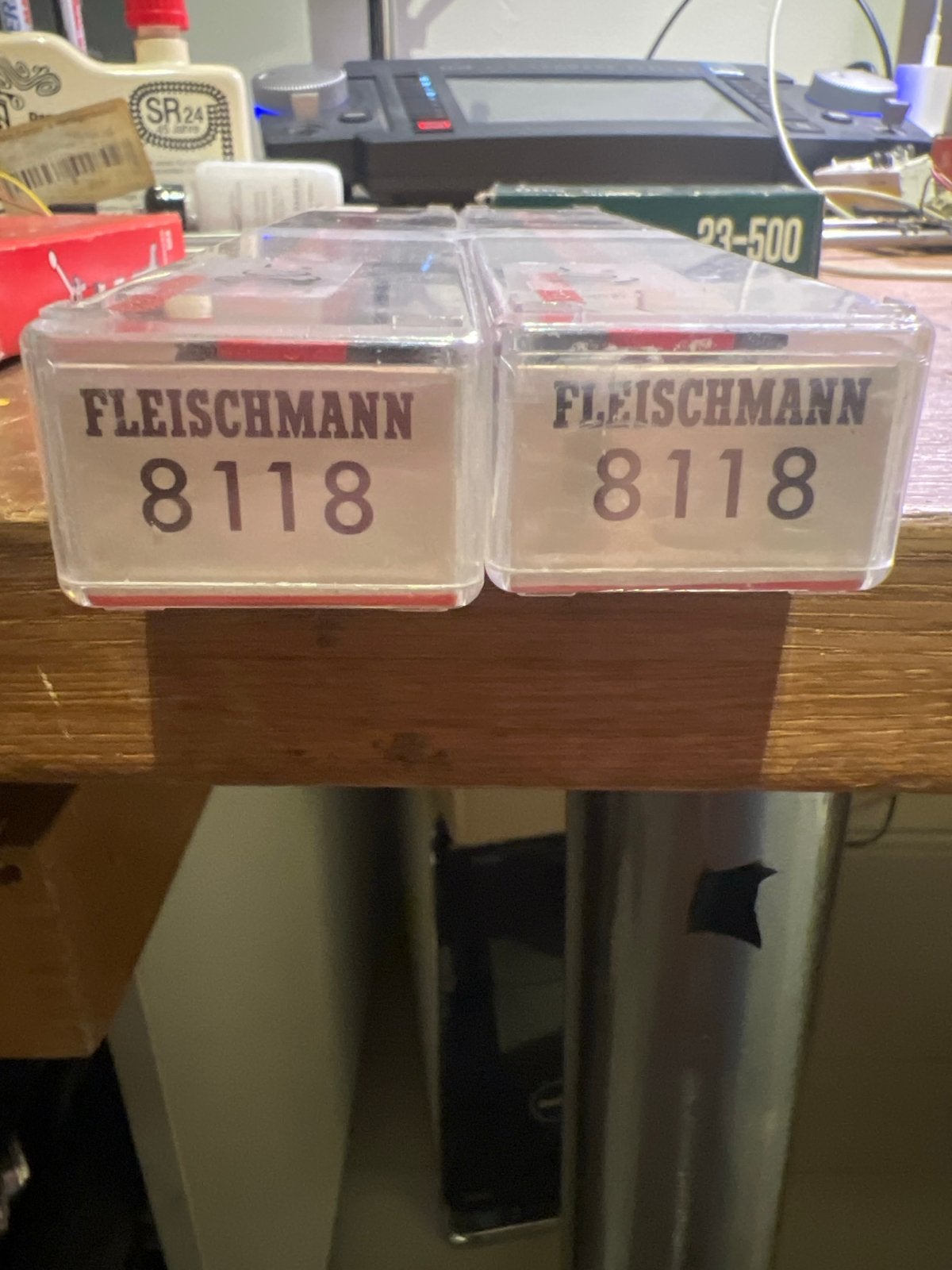 Fleischmann 8118 Wagons (2 stuks), Gebruikt, Gelijkstroom, Fleischmann, Wagon