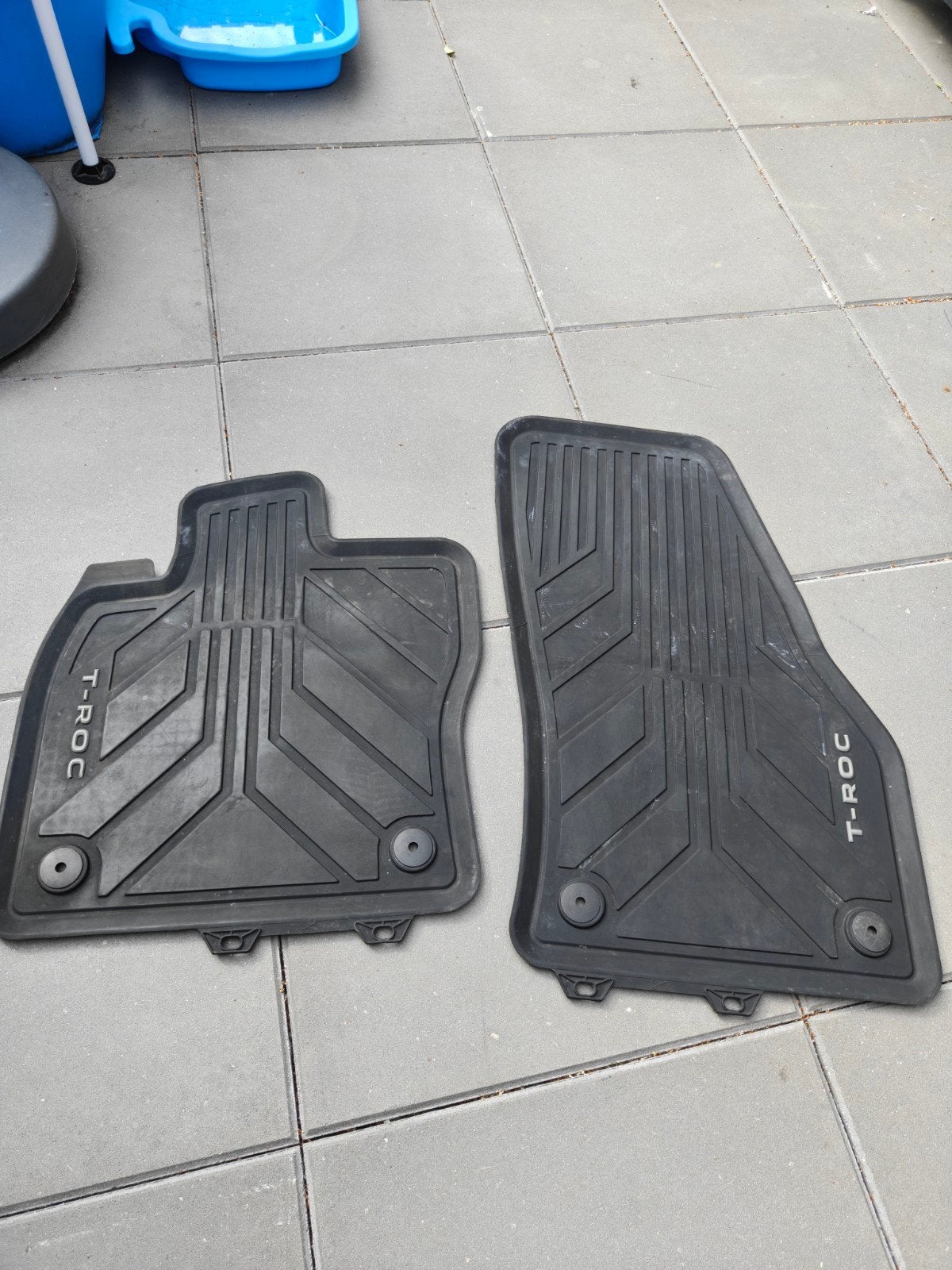 Originele rubberen automatten voor een Volkswagen T ROC, Auto diversen, Automatten, Ophalen