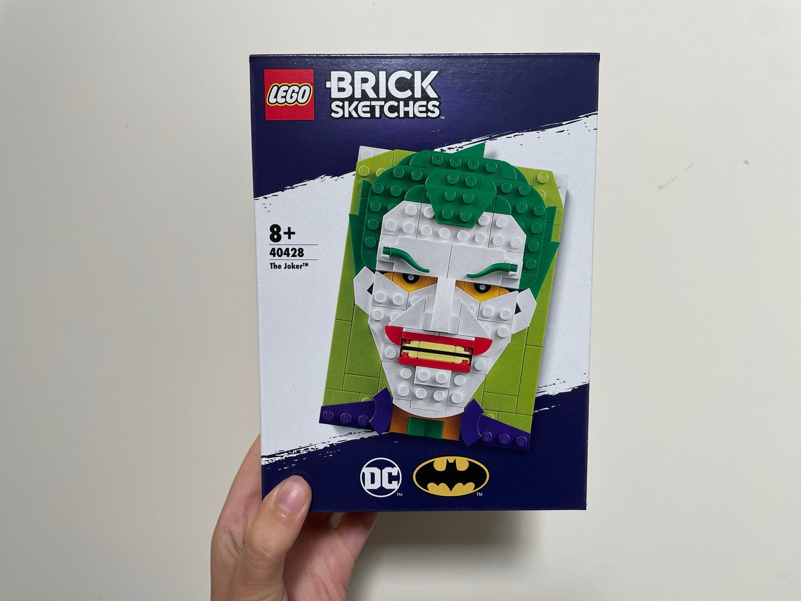 LEGO Brick Sketches 40428 The Joker - Nieuw in doos, Overige thema's, Lego, Nieuw, Ophalen of Verzenden