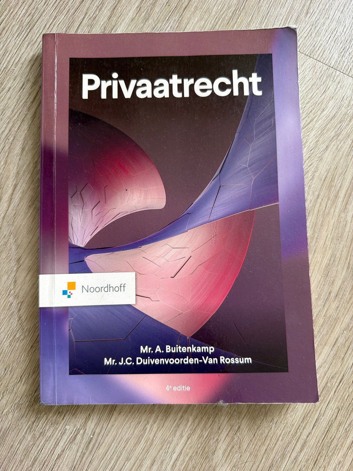 Mr.J.C. Duivenvoorden- van Rossum - Privaatrecht, Sociale wetenschap, Ophalen of Verzenden, Zo goed als nieuw, Mr.J.C. Duivenvoorden- van Rossum; Mr.A. Buitenkamp