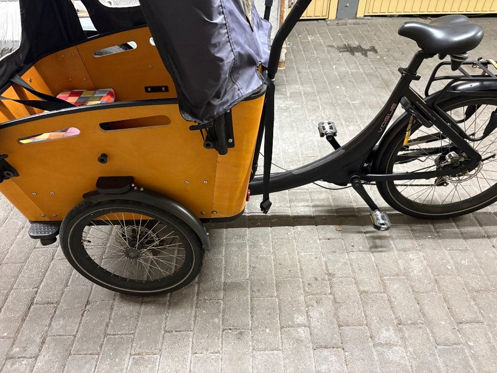 Elektrische bakfiets Vogue Superior 3, Gebruikt, 2 kinderen, Elektrisch, Schijfrem