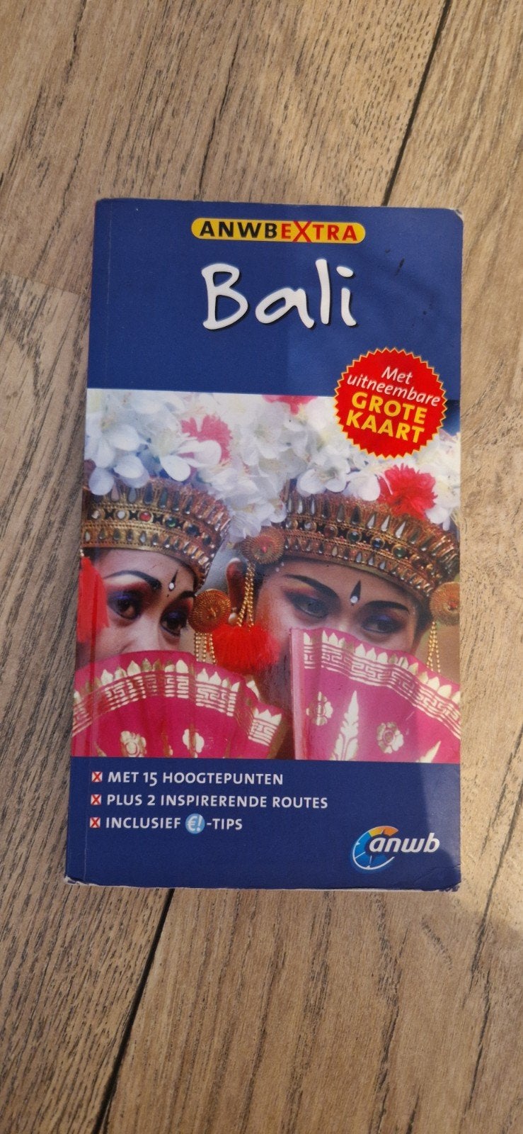 ANWB Extra Reisgids Bali met uitneembare kaart, Boeken, Ophalen of Verzenden, Zo goed als nieuw, Reisgids of -boek, ANWB