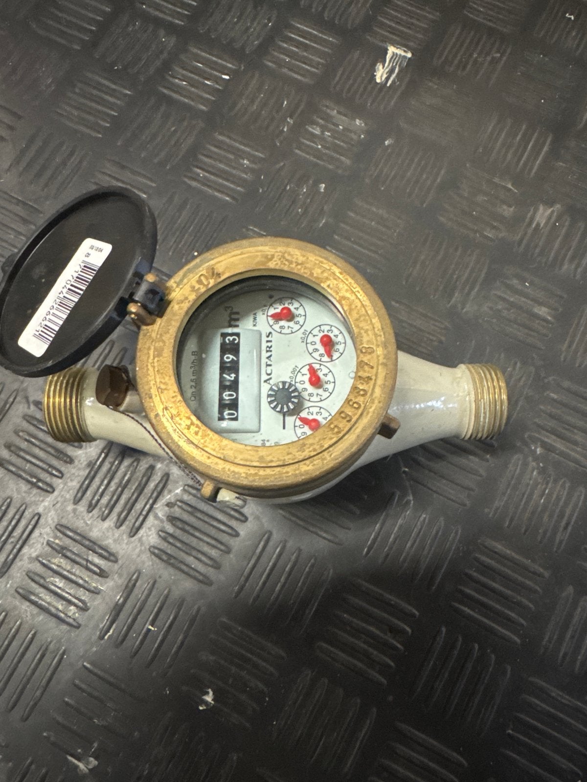 Actaris watermeter - Gebruikt maar in goede staat, Doe-het-zelf en Verbouw, Meetapparatuur, Gebruikt, Ophalen