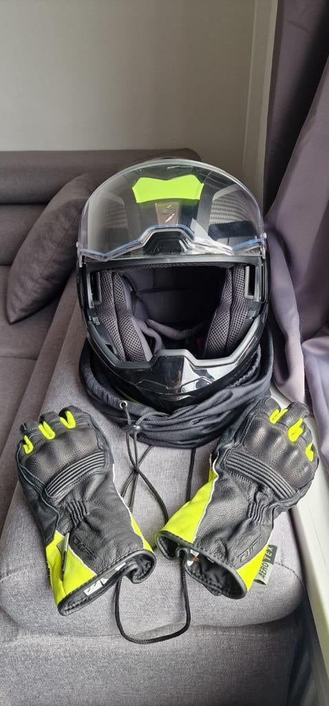 Motorhelm met handschoenen en nekwarmer, Overige merken, Dames, Ophalen of Verzenden, Nieuw zonder kaartje