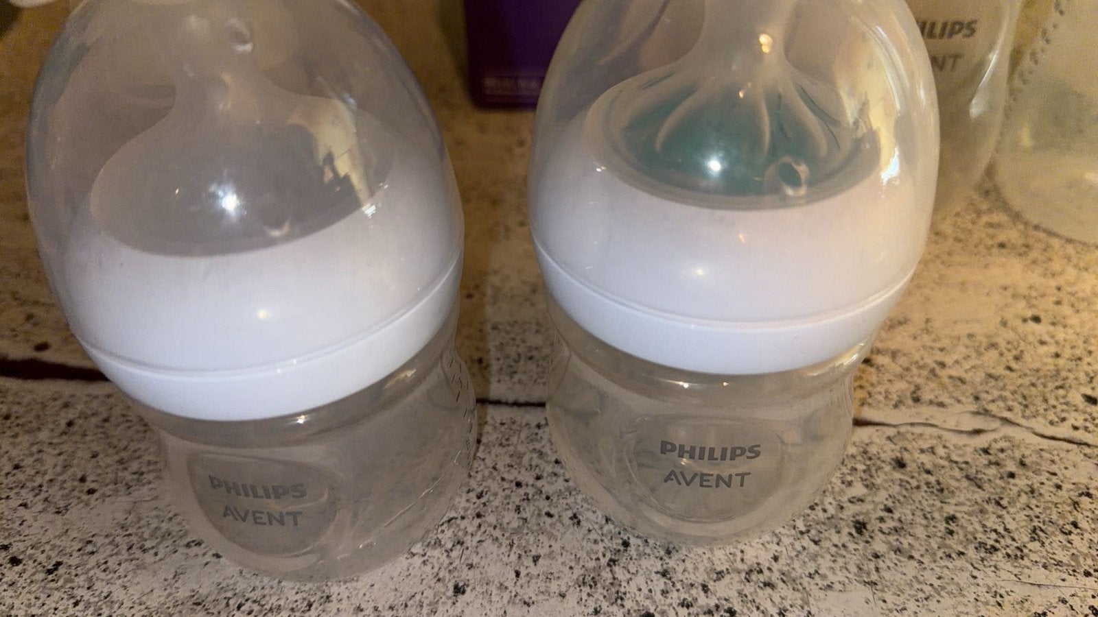 babyflesjes + handkolf en bewaarzakjes philips, Ophalen of Verzenden, Zo goed als nieuw, Borstkolf