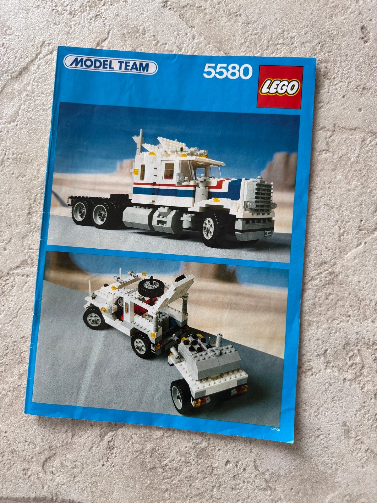 LEGO Model Team 5580 Highway Rig - Vrachtwagen, Ophalen of Verzenden, Gebruikt