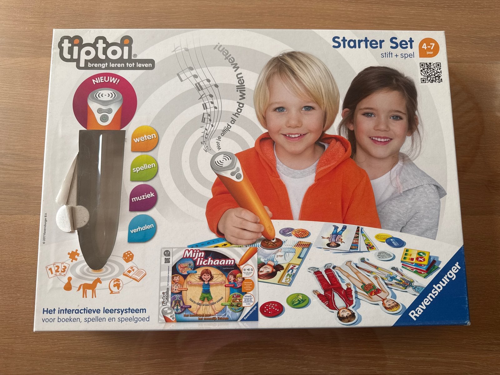tiptoi Starter Set Stift + Spel 'Mijn Lichaam', Ophalen of Verzenden, Zo goed als nieuw, Ontdekken, Met geluid