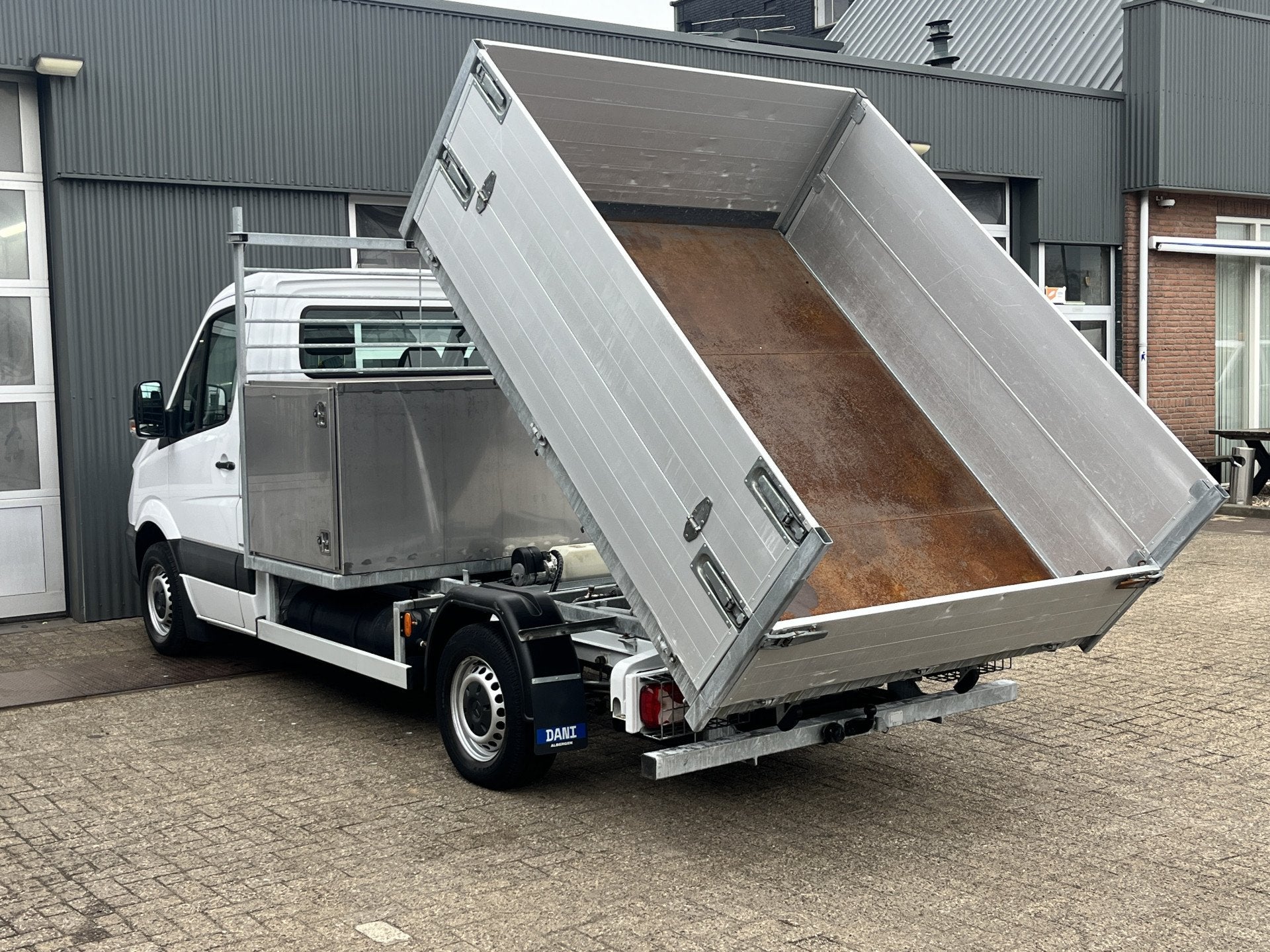 Mercedes-Benz Sprinter 316 1.8 NGT 366 CNG en Benzine 157pk, Auto's, Automaat, Gebruikt, CNG (Aardgas), Wit