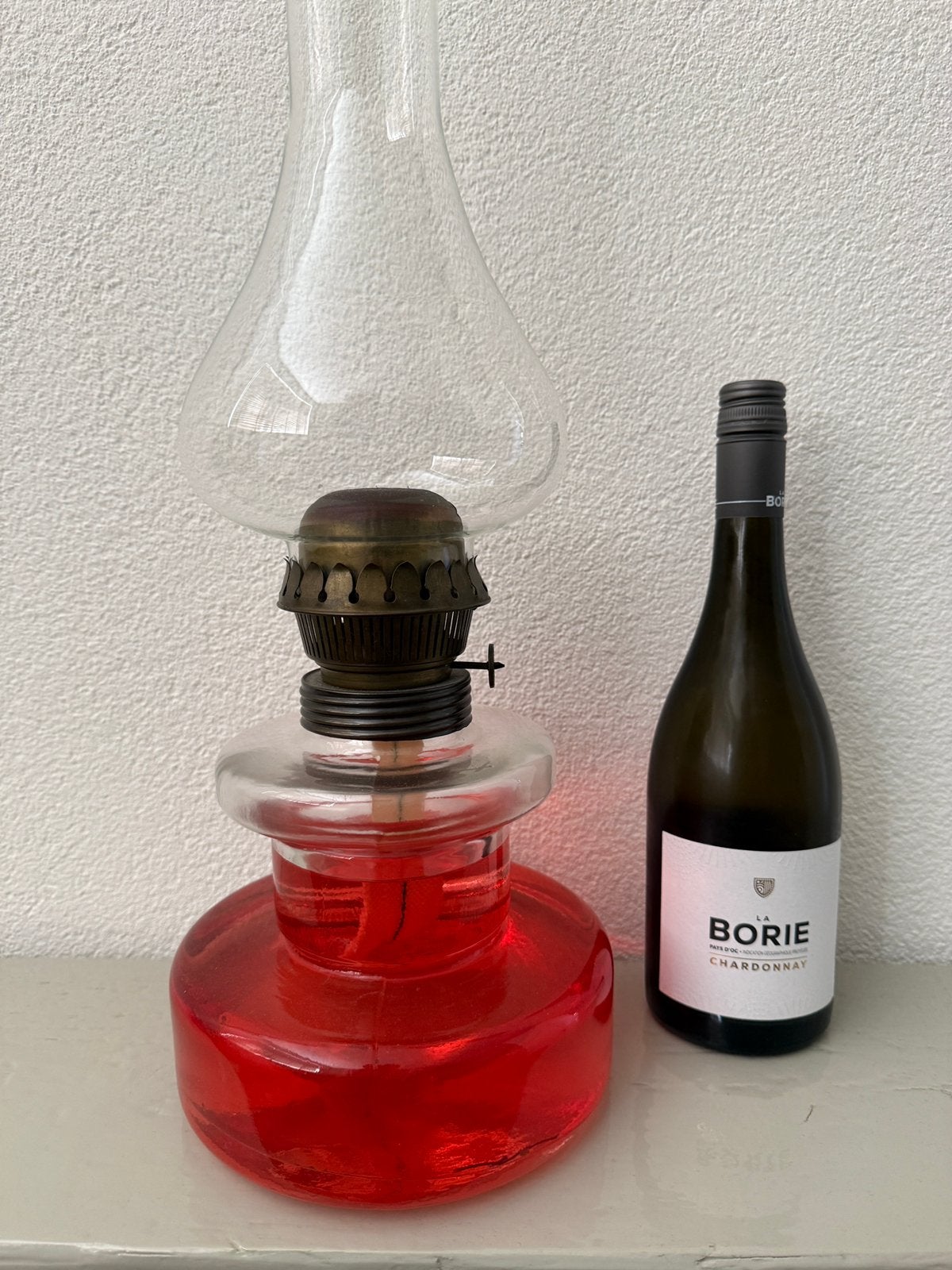 Olielamp / Tafellamp / Xl / Statement, Ophalen, Zo goed als nieuw, Olielamp