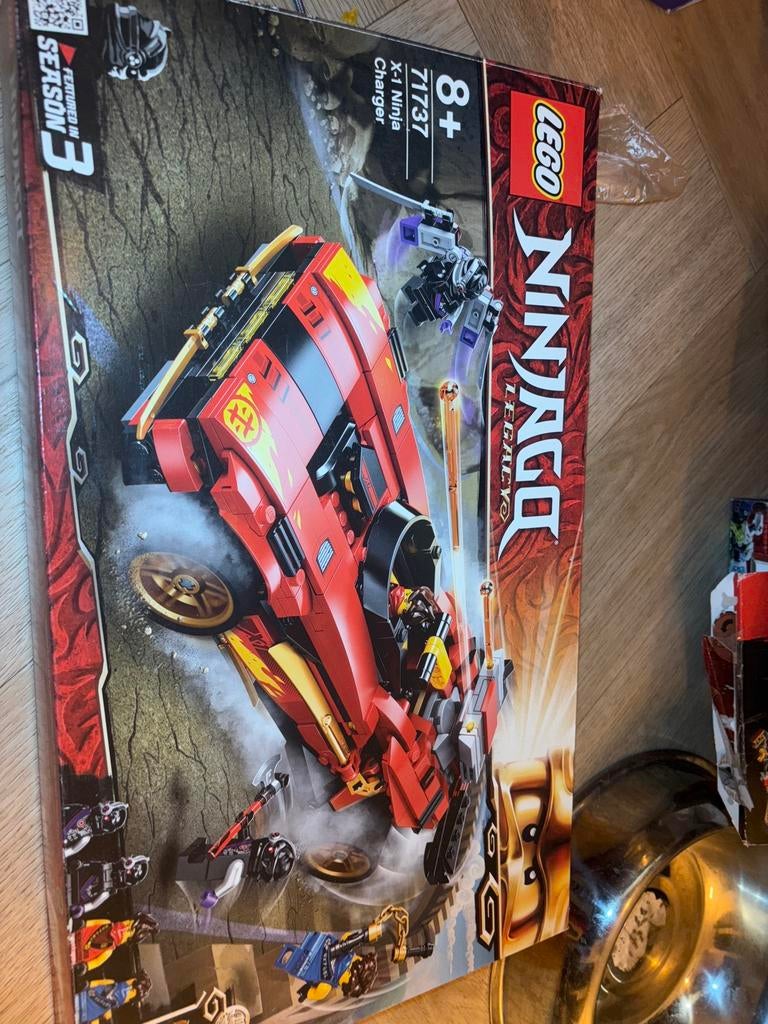 LEGO Ninjago 71737 X-1 Ninja Charger compleet met doos, Ophalen of Verzenden, Zo goed als nieuw