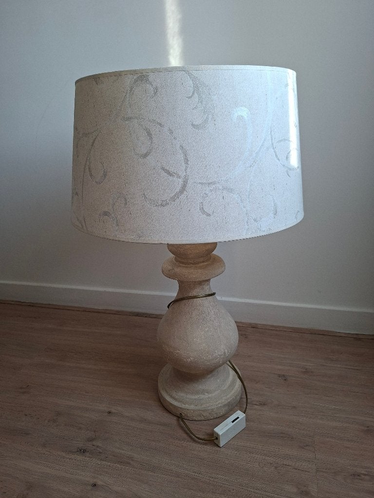 staande schemerlamp, Huis en Inrichting, Lampen | Vloerlampen, Ophalen, Klassiek, E27 (groot), Zo goed als nieuw