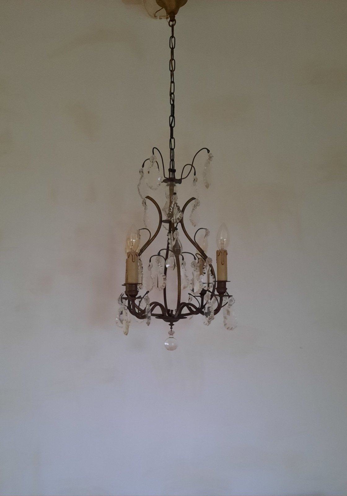 Franse kooiluchter 26B (nuzzelspul), Antiek en Kunst, Antiek | Lampen, Ophalen of Verzenden