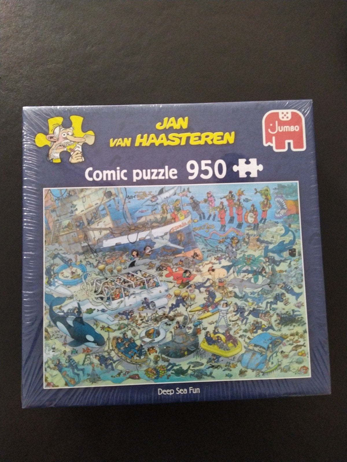 Jan van Haasteren Deep Sea Fun Comic Puzzel 950 stukjes, Ophalen of Verzenden, 500 t/m 1500 stukjes, Nieuw, Legpuzzel
