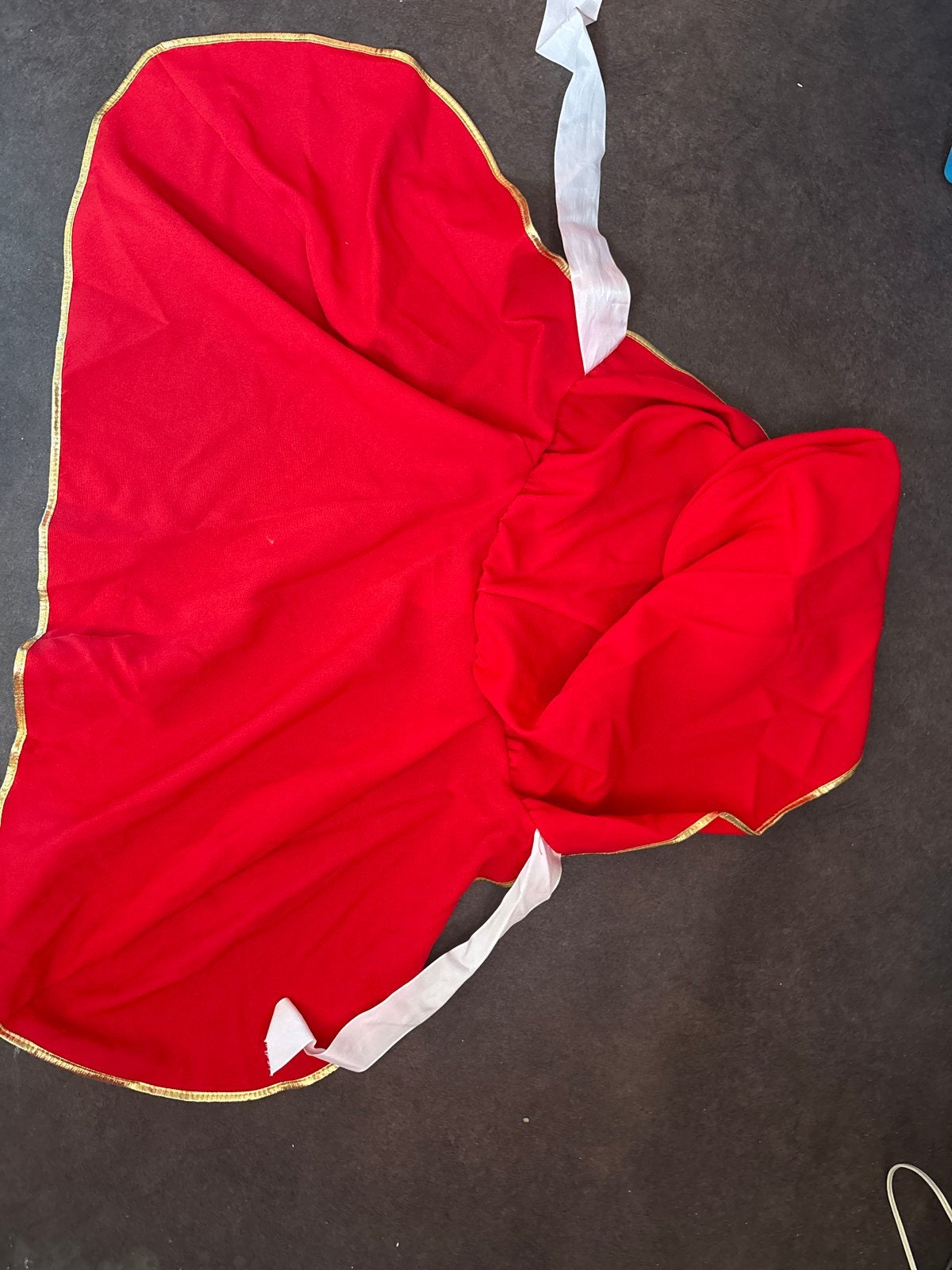 Rode cape met capuchon - Verkleedcape, Ophalen of Verzenden, Zo goed als nieuw, Bovenkleding
