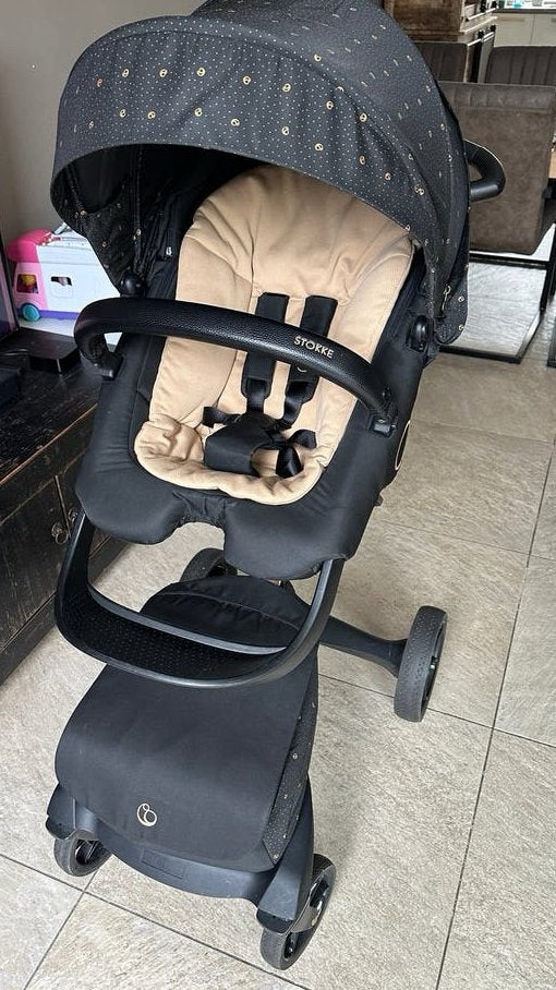Stokke Xplory X Signature Limited Edition met Maxi Cosi, Zo goed als nieuw, Verstelbare duwstang, Maxi-Cosi, Ophalen