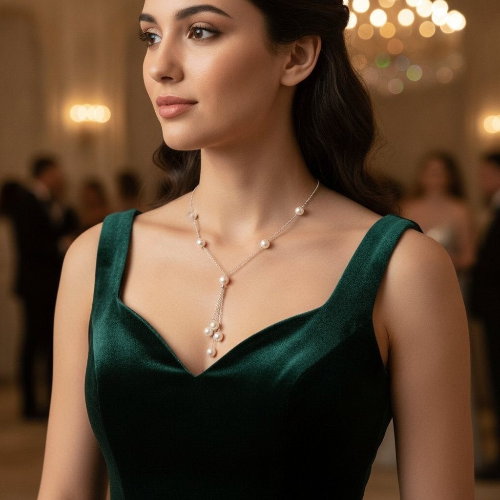 Zilveren ketting met parels, 925, Info@zilverwebsite.nl, Verzenden, Zo goed als nieuw, Zilverwebsite.nl