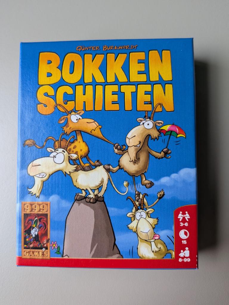 Bokken Schieten Kaartspel - 999 Games, Vijf spelers of meer, Ophalen of Verzenden, Zo goed als nieuw, 999 games.