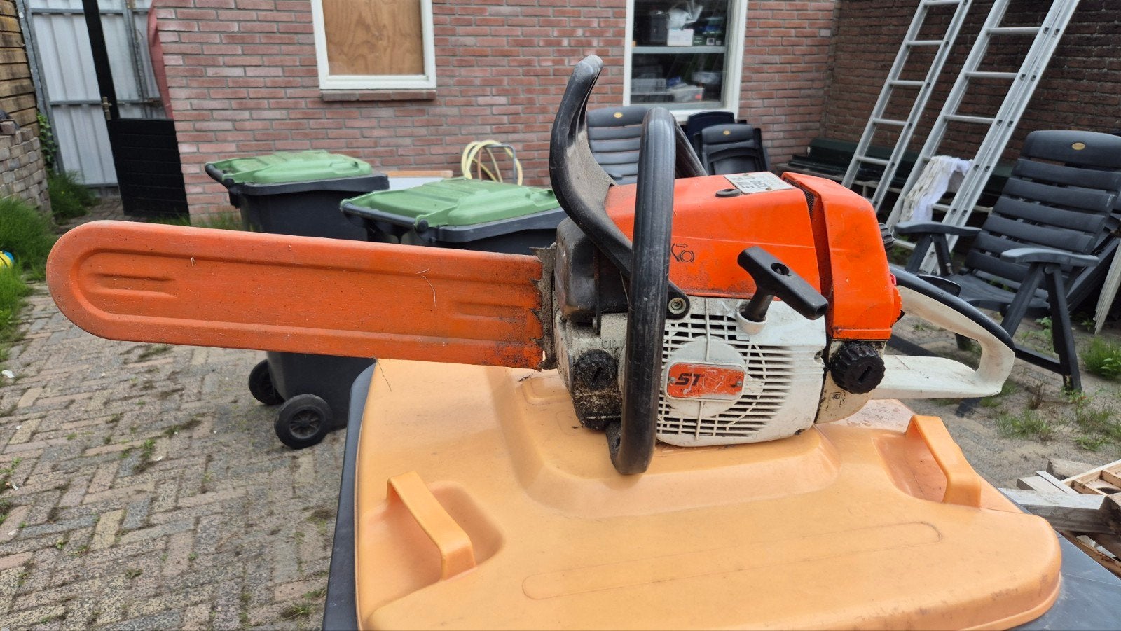 Stihl 034 kettingzaag., Tuin en Terras, Ophalen of Verzenden, Gebruikt