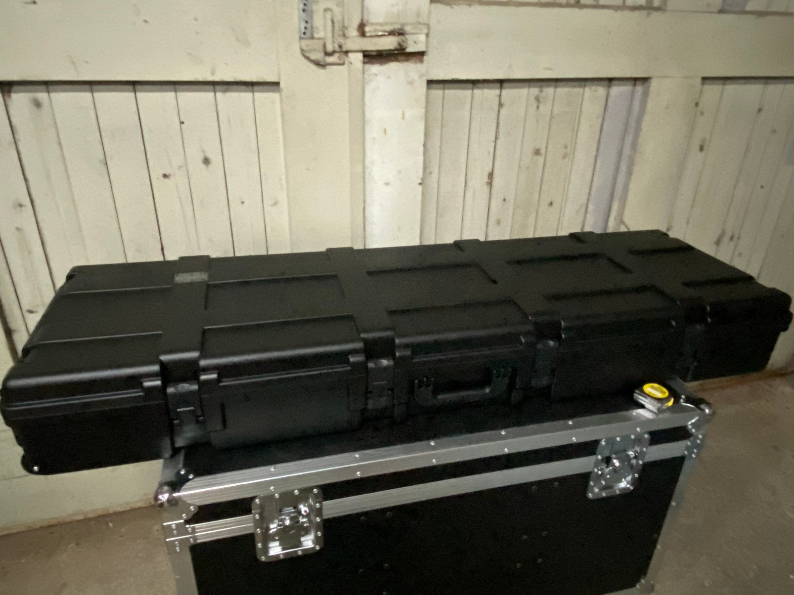 Nieuw kunststof flightcase voor statieven/wapenkoffer/geweer, Verzenden, Nieuw, Overige instrumenten, Flightcase