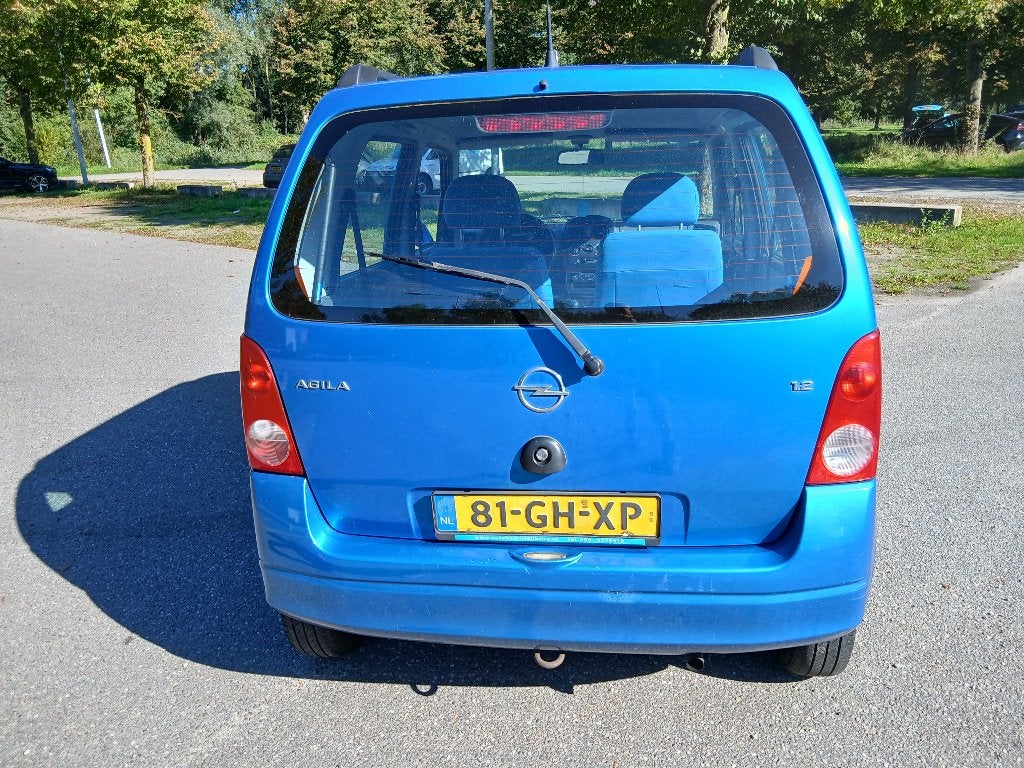 Opel Agila 1.2 I 16V 2000 Blauw apk 27-02-2027, foto 10