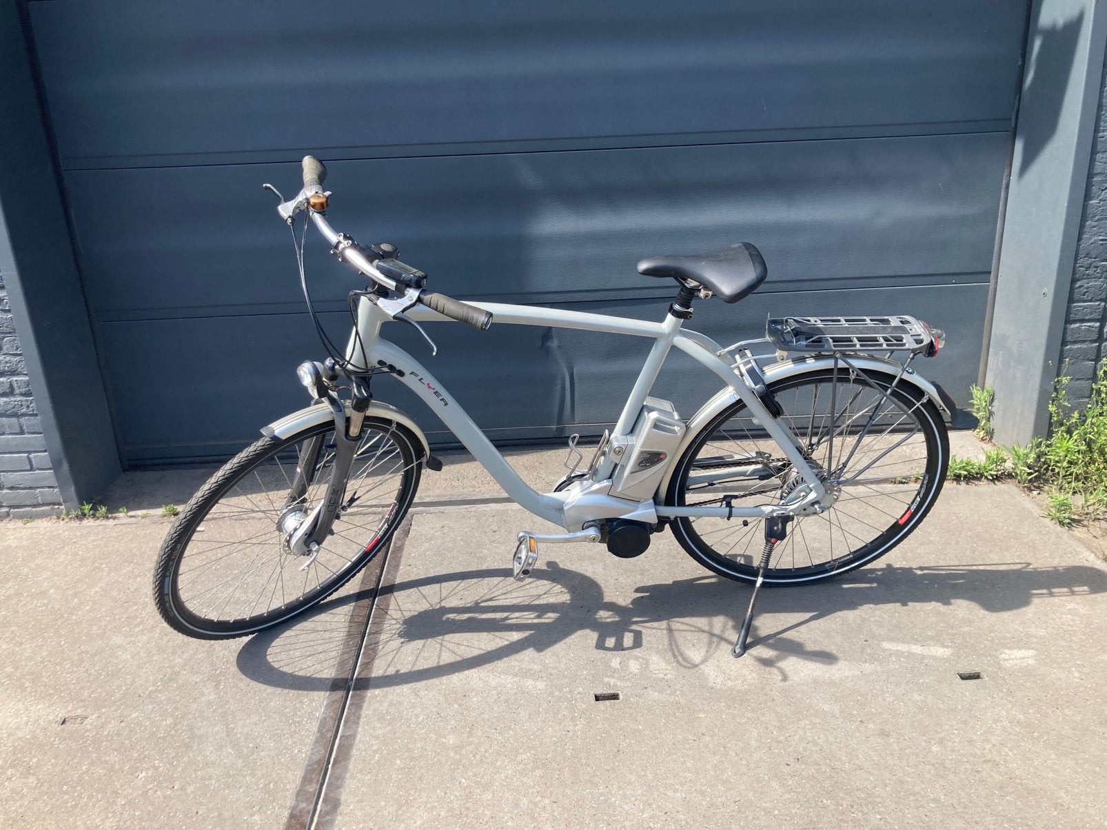 Elektrische flyer herenfiets 36v 61cm, Gebruikt, Versnellingen, 61 tot 65 cm, Ophalen